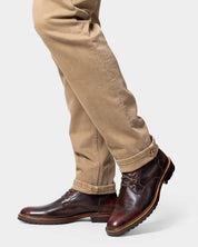 CARRIZO bota vista completa smart casual hecha a mano León Guanajuato México
