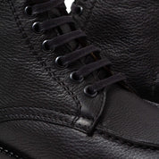 PETATERA bota mujer negro detalle construcción artesanal México
