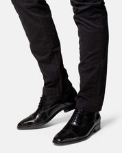 Oxford Negro SOTOL Muy Nacional Zapato Formal Artesanal Hombre México en Uso