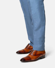 Zapato Oxford Caramel SOTOL Piel Premium Costura Artesanal Hombre | Muy Nacional México