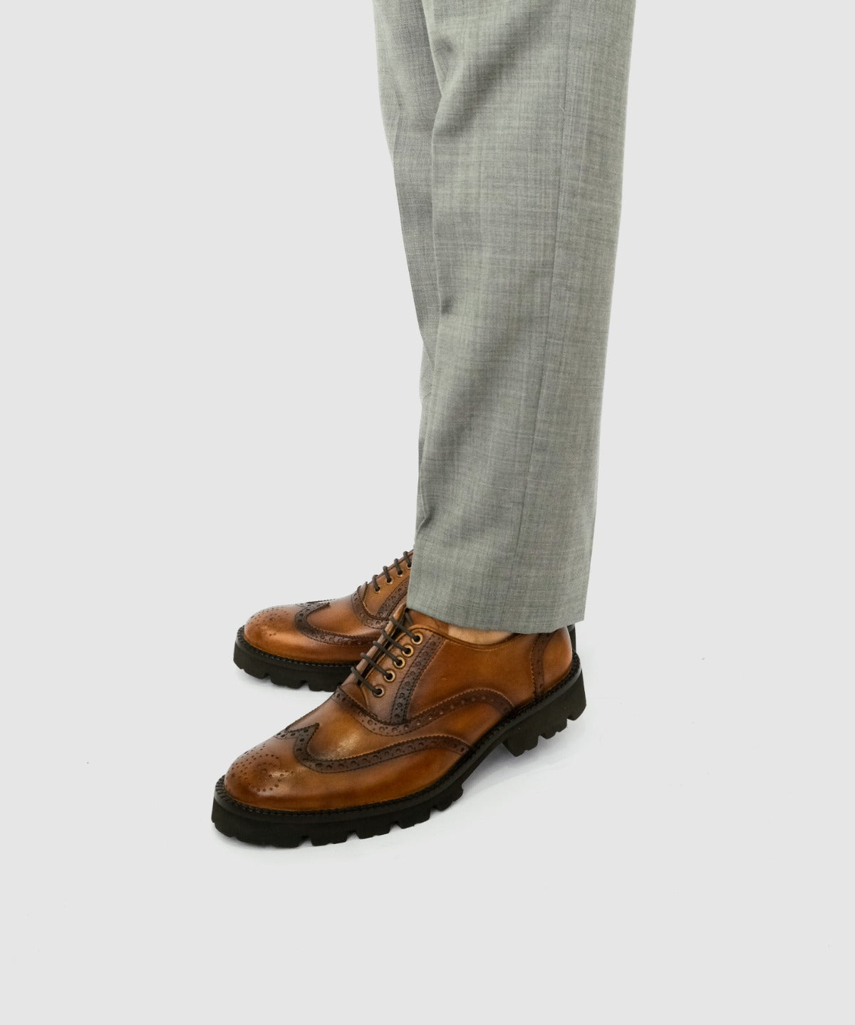 TEZAL oxford brogue london vista lateral suela ligera estilo contemporáneo
