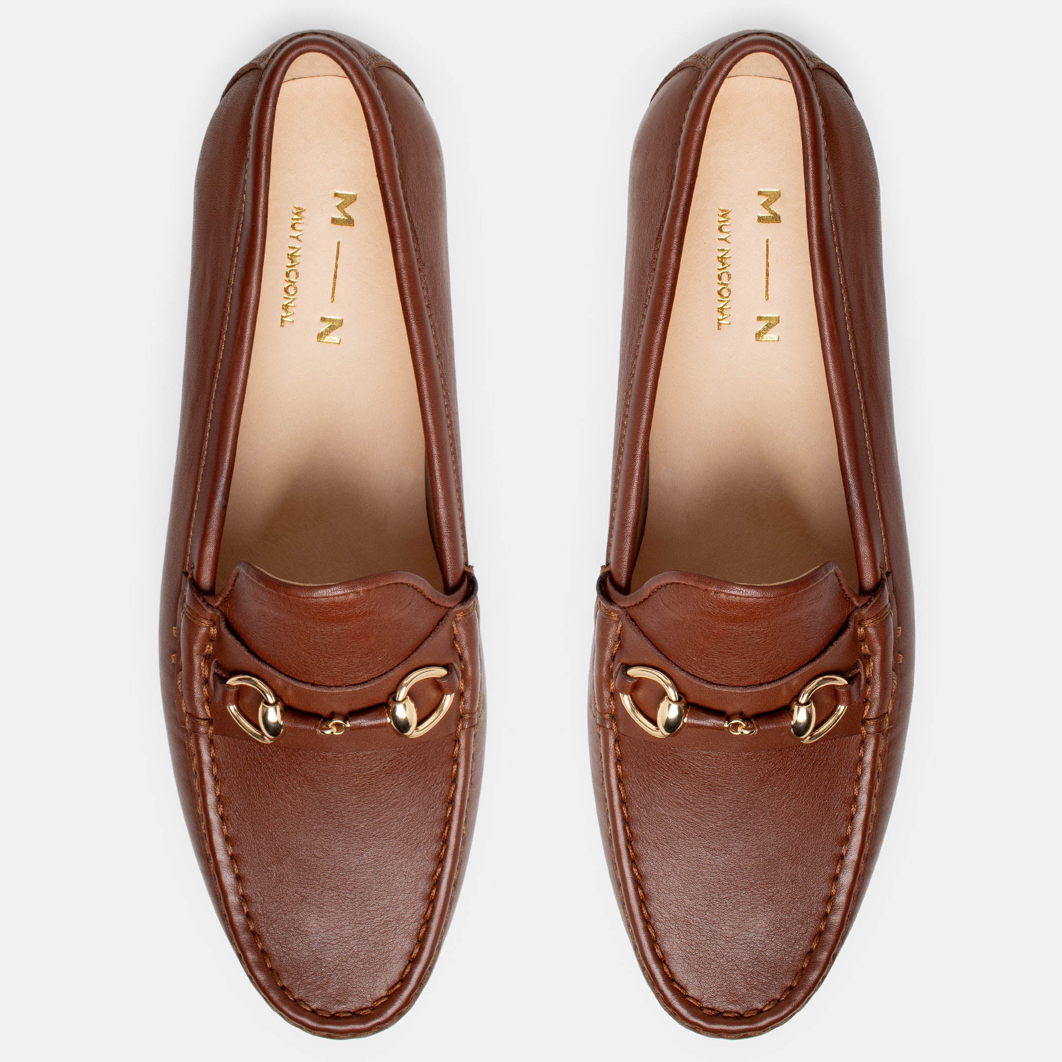 Mocasín TIENTO de Piel Suave Hecho a Mano en México | Muy Nacional – Detalle costura
