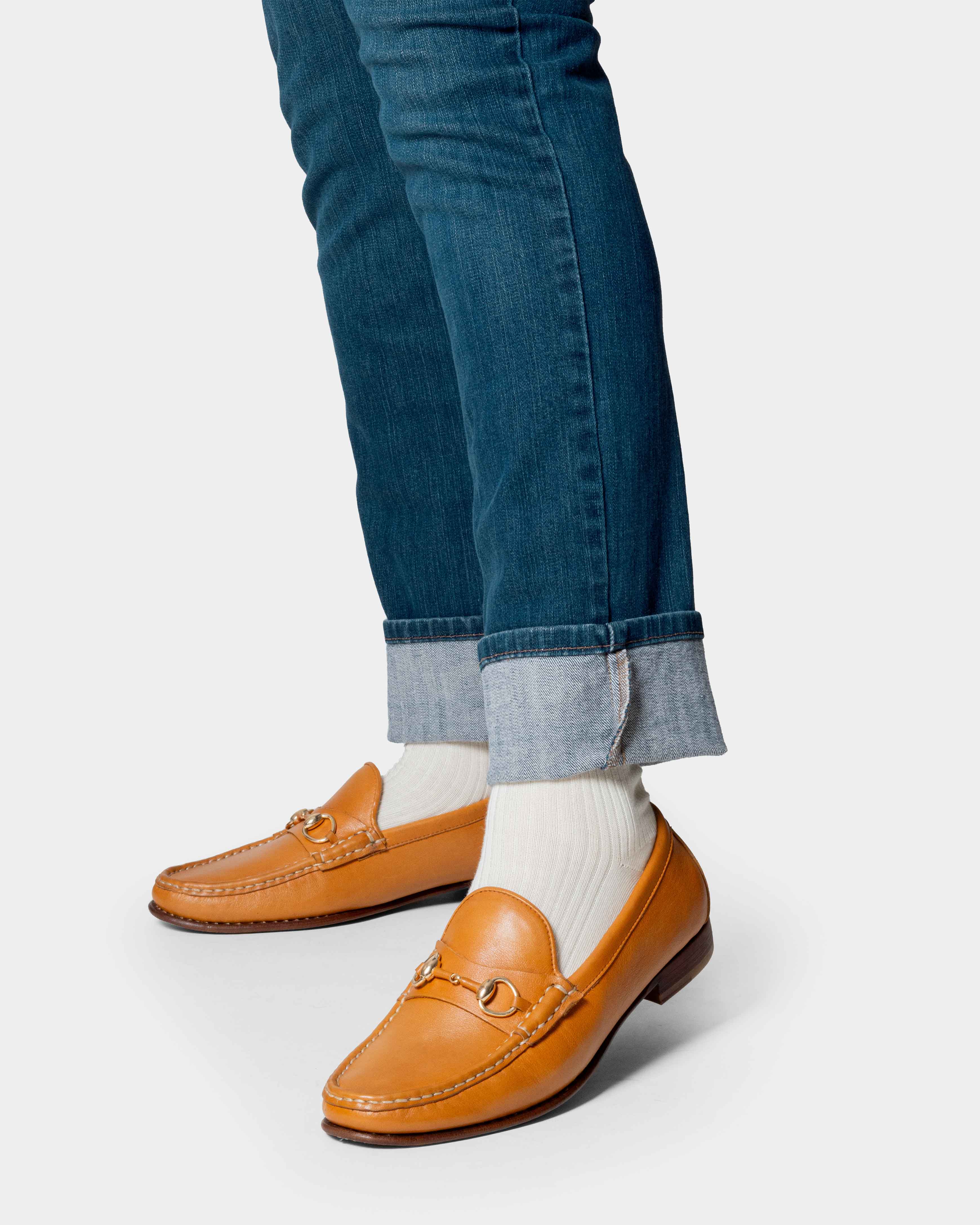 Mocasín TIENTO de Piel Suave Hecho a Mano en México | Muy Nacional – Vista lateral izquierda