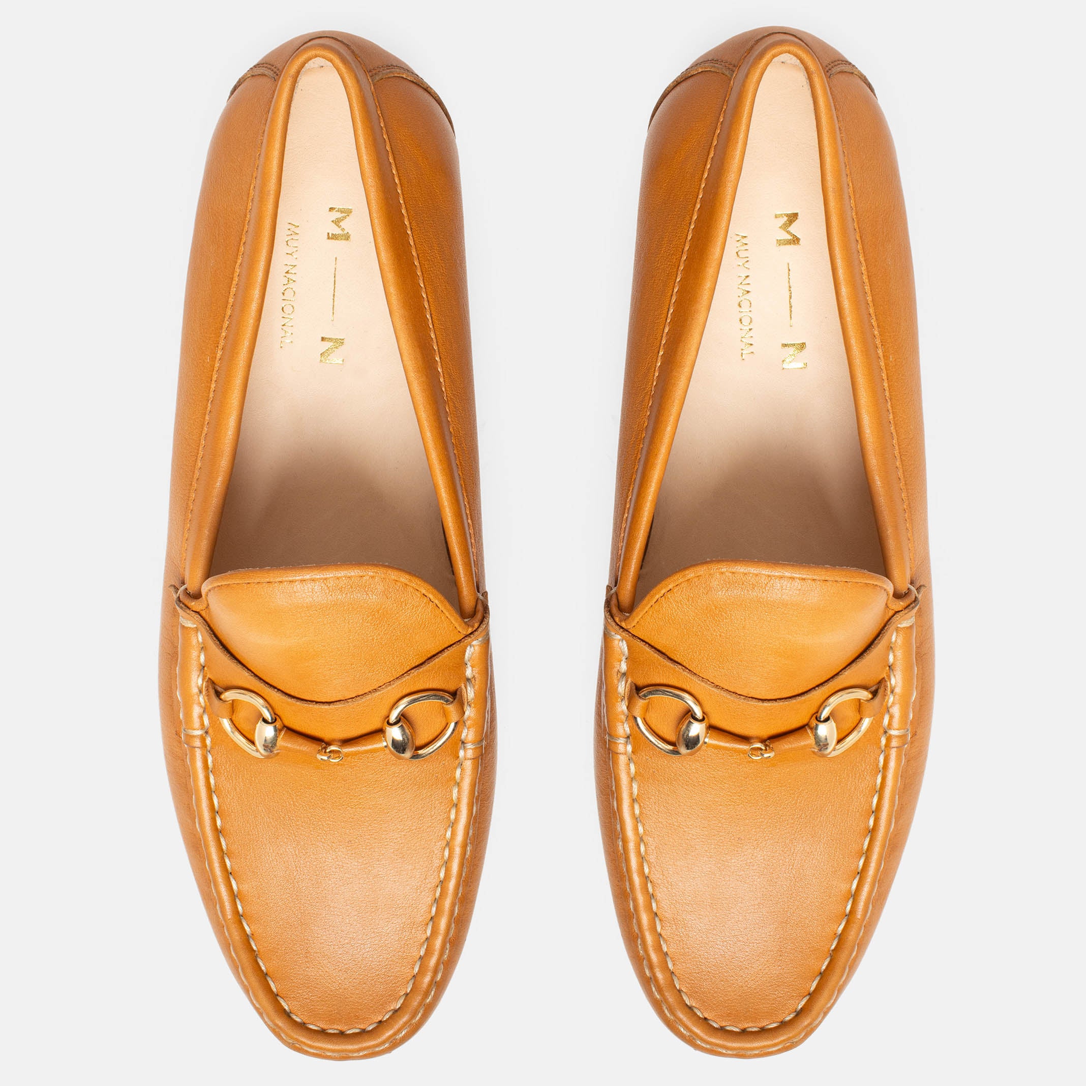 Mocasín TIENTO de Piel Suave Hecho a Mano en México | Muy Nacional – Detalle costura
